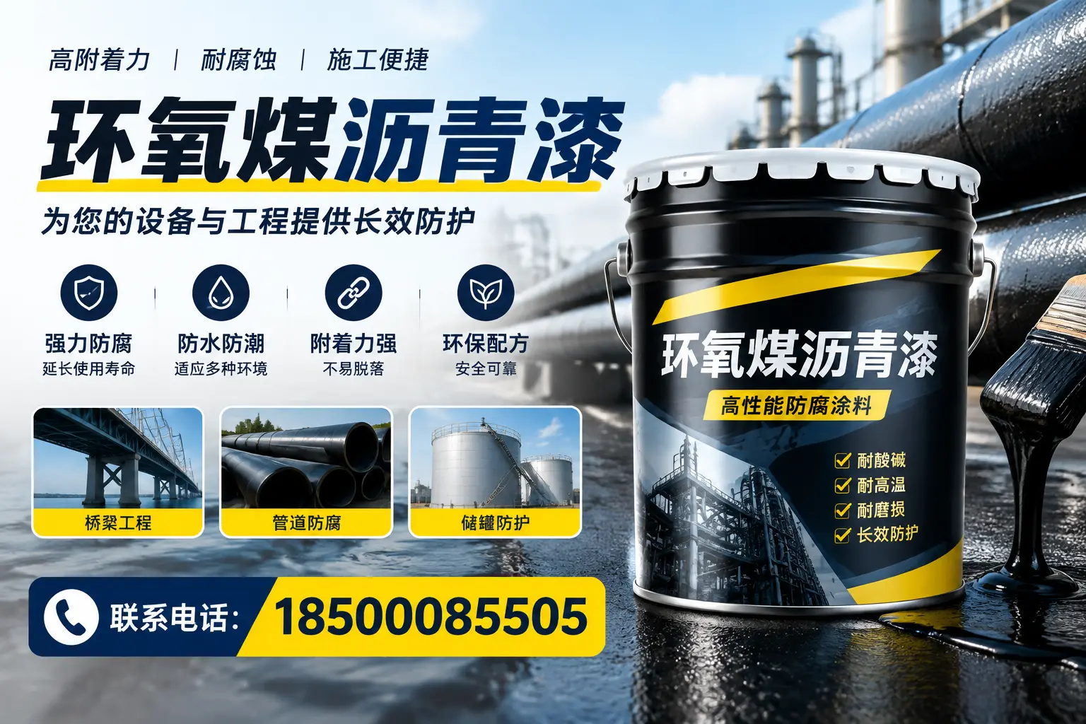 环氧煤沥青漆与其他涂料的对比分析，助力和田企业决策
